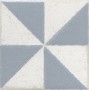 STG C407 1270 Вставка Амальфи орнамент серый 9,9х9,9