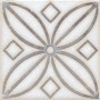 STG A402 1266 Вставка Амальфи орнамент коричневый 9,9х9,9